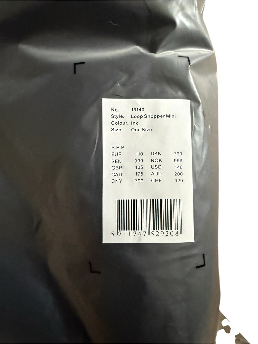 Rains Loop Shopper Mini (Ink) - Picture 10 of 10
